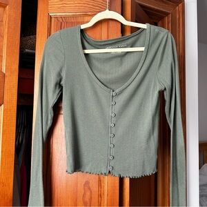 American Eagle Long Sleeve Top